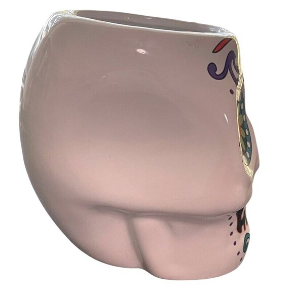 Halloween Sugar Skull Day Of The Dead 3D Día De Los Muertos Figural Mug 18oz - Picture 6 of 10